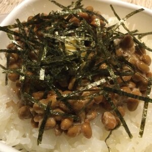 納豆の食べ方-バターしょうゆ♪